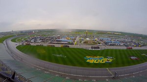 SpongeBob SquarePants 400 #NASCAR Sprint Cup Series hauler load-in at Kansas Speedway! | Kansas Speedway