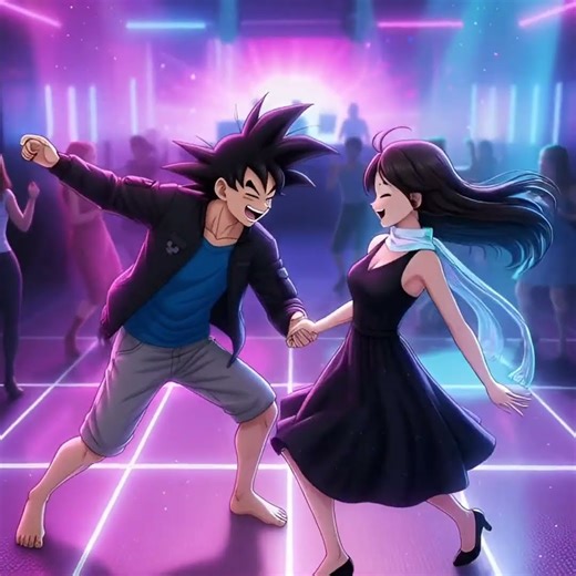 Power can win battles… but love wins hearts ❤️Goku’s cutest date ever 🌊✨