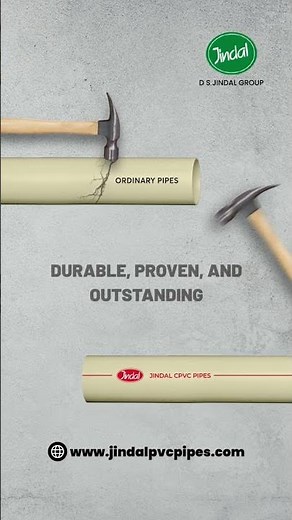 Jindal CPVC Pipes: The Durable Choice for Modern Plumbing.