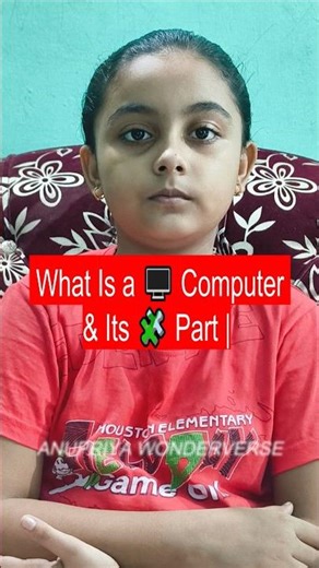 What Is a 🖥️ Computer & Its 🧩 Part | Computer System | Class-3