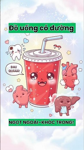 Tác hại của đồ uống có đường: Kẻ giết người thầm lặng trong gia đình #dinhduong #suckhoe #dinhduong