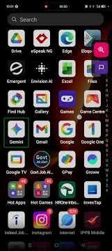 how to delete mails using shortcut through TalkBack