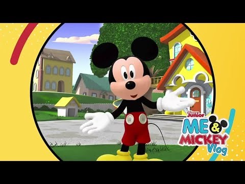 Mickey Mouse Magical Fun House & Block Adventure 🐭🏰🧱🌈 | Disney Cartoon for Kids