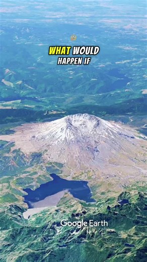 This Volcano Isn’t Sleeping… It’s Waiting #NatureStory #HiddenPlaces #VolcanoFacts #EarthMysteries #CuriousMinds #USAStories #usa🇺🇸