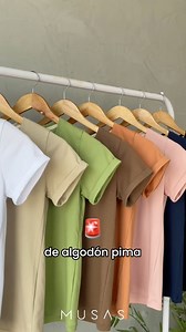 🚨IMPORTANTE🚨 Quédate hasta el final del video y aprenderás a diferenciar el algodon pima de otras telas 😉 📱Solicita el catálogo al 948 818 125 📍Galería San Pedro - Tda. 108 #polosdealgodon #algodonpima #modafemenina #polosbasicos #basicosdealgodon #algodonperuano | Musas