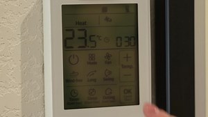 Reducing Temperature Thermostat Air Conditioner Control Stock Footage Video (100% Royalty-free) 1096611499 | Shutterstock