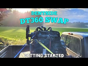 DT360 Swap: Starting a diesel swap on my Ford dentside crewcab