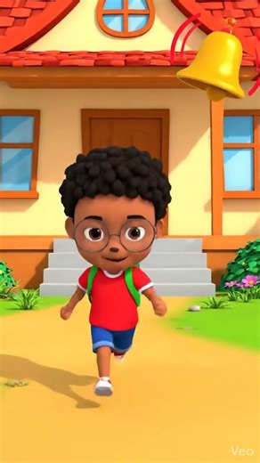 👍boy going to school 👍 # shortsvideo #aivideo #viralvideo