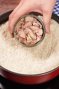 Arroz con atún super delicioso, fácil rápido y económico. | Escuela de Cocina