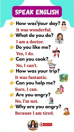 English Conversation Practice for Beginners to Advanced Level | Easy Daily Questions & Answers 📗