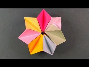 origami / how to make Magic Star