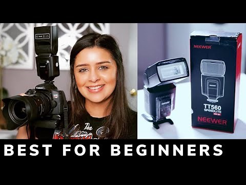 NEEWER TT560 SPEEDLITE OFF CAMERA FLASH CANON | SHEILA SHIMMERS