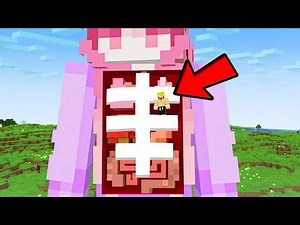 Me Hice DIMINUTO para Entrar en los CUERPOS de Mis Amigos en Minecraft...