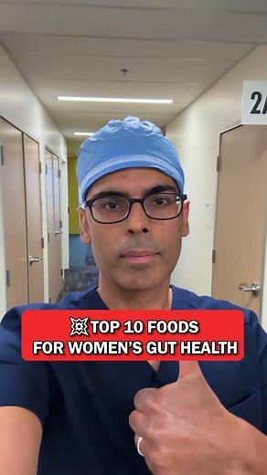 249K views · 2.5K reactions |  TOP 10 FOODS FOR WOMEN’S GUT HEALTH‼️ Women’s gut health affects everything — from hormones to mood to metabolism.  Which of these gut-friendly foods do you include in your daily routine? #guthealth #womenshealth #drsethi | Saurabh Sethi MD | Facebook