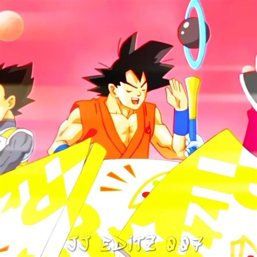 Goku and Vegeta ate lord Beerus pizza 😅#anime #goku #dragonball #shorts #vegeta