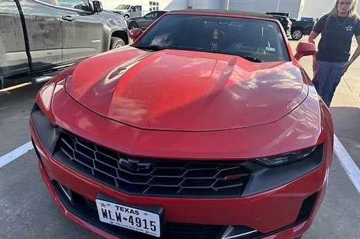 Used 2021 Chevrolet Camaro Convertible for Sale