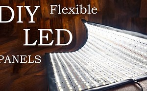 How to Make Flexible LED Panels (DIY Flex Lights!)