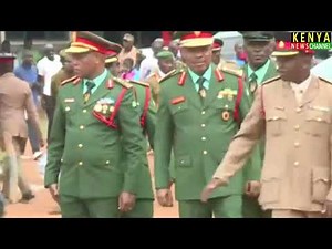 CDF Ogolla Funeral - See how Uganda Military arrived in Siaya