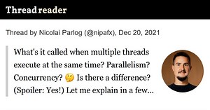 Thread by @nipafx on Thread Reader App