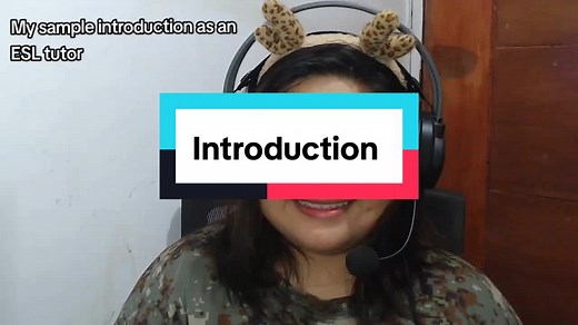 Engaging ESL Tutor Introduction Video Ideas