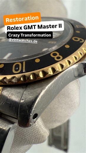 432K views · 4.6K reactions | Full Video: https://youtu.be/t9HhMJyblIg Restoration of a Rolex GMT Master II 16713 done 朗 A lot of work for a lovely customer from Germany  How do you like the result?  Like, Share and Comment #rolex #rolexgmtmaster2 #rolexgmt #rolex16013 #vintagerolex #vintagegmtmaster #newvideo #youtube #vintagerolexsubmariner #rolexvintage #restoration #beforeandafter #vintwatches Vintwatches | Vintwatches | Facebook