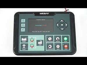How to change parameter setting password on Mebay Generator Controller DC82D. #mebay