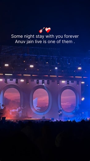 Akelaamusafirr 🕊 on Instagram: "Some night stay with you foreverr ! 🎸💌 . . . . . . . . . . . #instagram #instalike #instamood #instamusic #viral #viralvideos #fyp #anuvjain #anuvjainmusic #anuvjainsongs #anuvjainlive #anuvjainconcert #explore #likes #followforfollow #explorer #reelitfeelit #followforfollowback #trendingreels #trending"