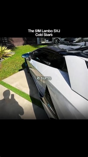 ALEX G'S $1.1M LAMBO SVJ COLD START