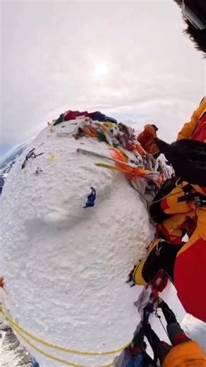80K views · 2K reactions | 8848.86m, the first-person view of reaching the summit of Mount Everest! A place so close to the sky, the awe-inspiring Mount Everest! | Platinum Travel | Facebook