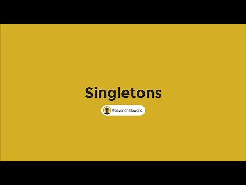 Understanding Singletons in 3 minutes | Flutter Example | BeyondHelloWorld