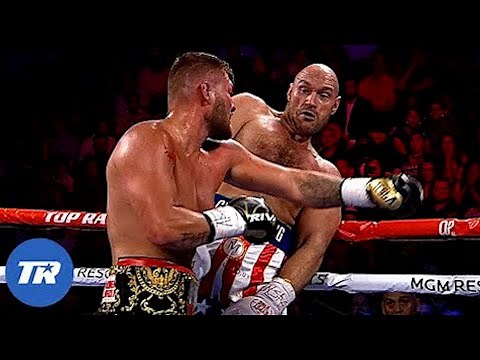 Tyson Fury Goes Full Matrix Dodging Punches Before Highlight Reel KO of Tom Schwarz | ON THIS DAY
