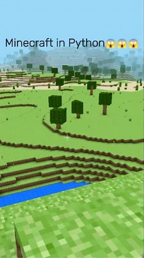 Minecraft in Python Actually Works 🤯 #python #gamedev #shorts