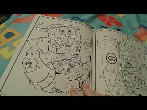 SpongeBob SquarePants Crayola Coloring Book Review