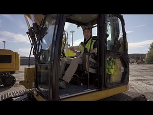 Présentation des pelles sur chaînes CAT®(13-17t) nouvelle géneration (Europe)