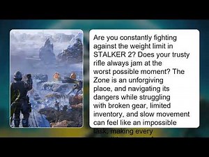 STALKER 2 Tips & Tricks: Carry Weight, Broken Guns, Fast Travel & Best Weapons Guide