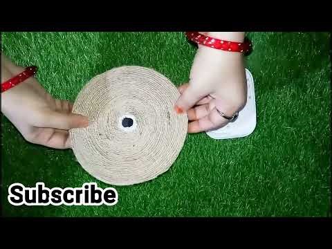 DIY Jute Hand Bag | Stylish Handmade Bag" Easy & Beautiful Craft Idea ! #handmade #diycrafts #shorts