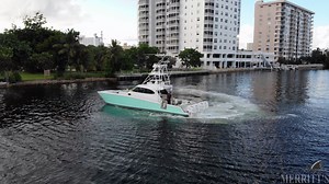 46 reactions | Merritt's Boat & Engine Works just launched the 42' Freeman Boatworks Project for Jimmy Buffett! | Gemlux Fishing | Facebook