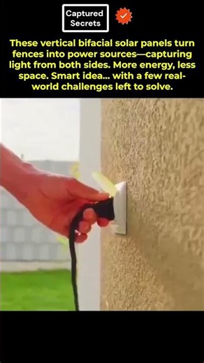 This Solar Fence Turns Your Boundary Wall Into a Power Generator — No Rooftop Needed