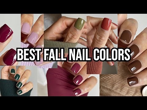 TOP FALL NAIL POLISH COLORS | fall favorites