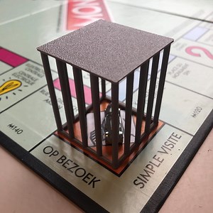 Monopoly Jail Upgrade 3D Printed Monopoly Prison - Cell for Monopoly, Get Out of Jail Monopoly Gadget Board Game Upgarde Monopoly Lover Gift - Etsy