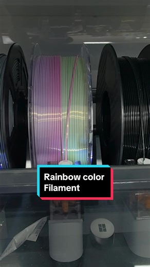 Let the colors shine! Watch our Rainbow Color Filament in action as it brings stunning prints to life. Get a closer look at the filament’s vibrant hues—perfect for your next creation! 🌈✨ #RainbowFilament #3DPrinting #VibrantColors #3D #diy #fyp #filamentmanufacture