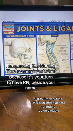 -1st to 4th year files - this is unlimited access - printable - downloadable #micropara #nursing #anaphy #anatomy #nursingstudent
