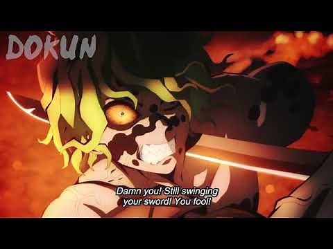 Upper Six defeat || Demon Slayer Season 2 episode 10 last fight scene