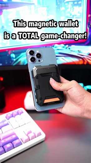 Your phone’s new sidekick? This MAGSAFE WALLET! 💼 5 cards, 5-year durability, and a GRIP that won’t quit. Perfect for hands-free Netflix binges! 🍿 Tap to shop—limited stock! ⏳ #magsafecase #iphoneuser #techgadgets #wallet #smarttech #tech #iphoneaccessories #tiktokshopspringglowup #tiktokmademebuyit #giftideas #spotlightfinds