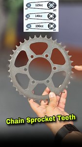 411K views · 7K reactions | Bike Chain Sprocket Teeth | Motorcycle Mileage & Power Tips #bike #motorcycle #chain #sprocket #mileage #power #speed #acceleration #tips #tricks #tech #technology #scooty #scooter #motovlog #motorcyclist #motorcycles #rider #ride #riding #riders | Mechanical TECH HINDI | Facebook