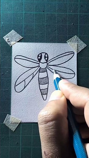 DRAW a Dragonfly Like a PRO in Minutes