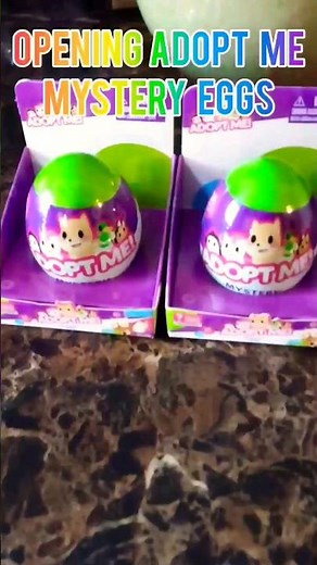 Opening Mini Mystery Adopt Me Eggs! #adoptme #roblox #toys