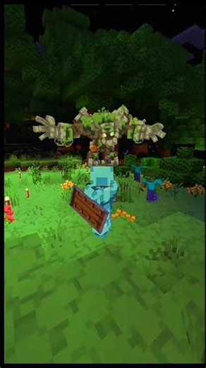 Stone monster is defeated by me #shorts #minecraft #edit #trending #gaming