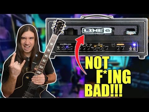 WAY AHEAD OF IT'S TIME... THE UNDERRATED / MISUNDERSTOOD LINE 6/ Bogner HD-100 All TUBE Spider Valve