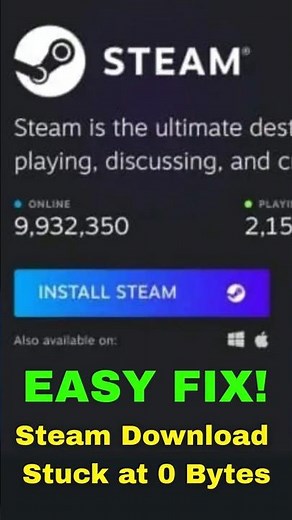 Fix Steam Download Stuck at 0 Bytes